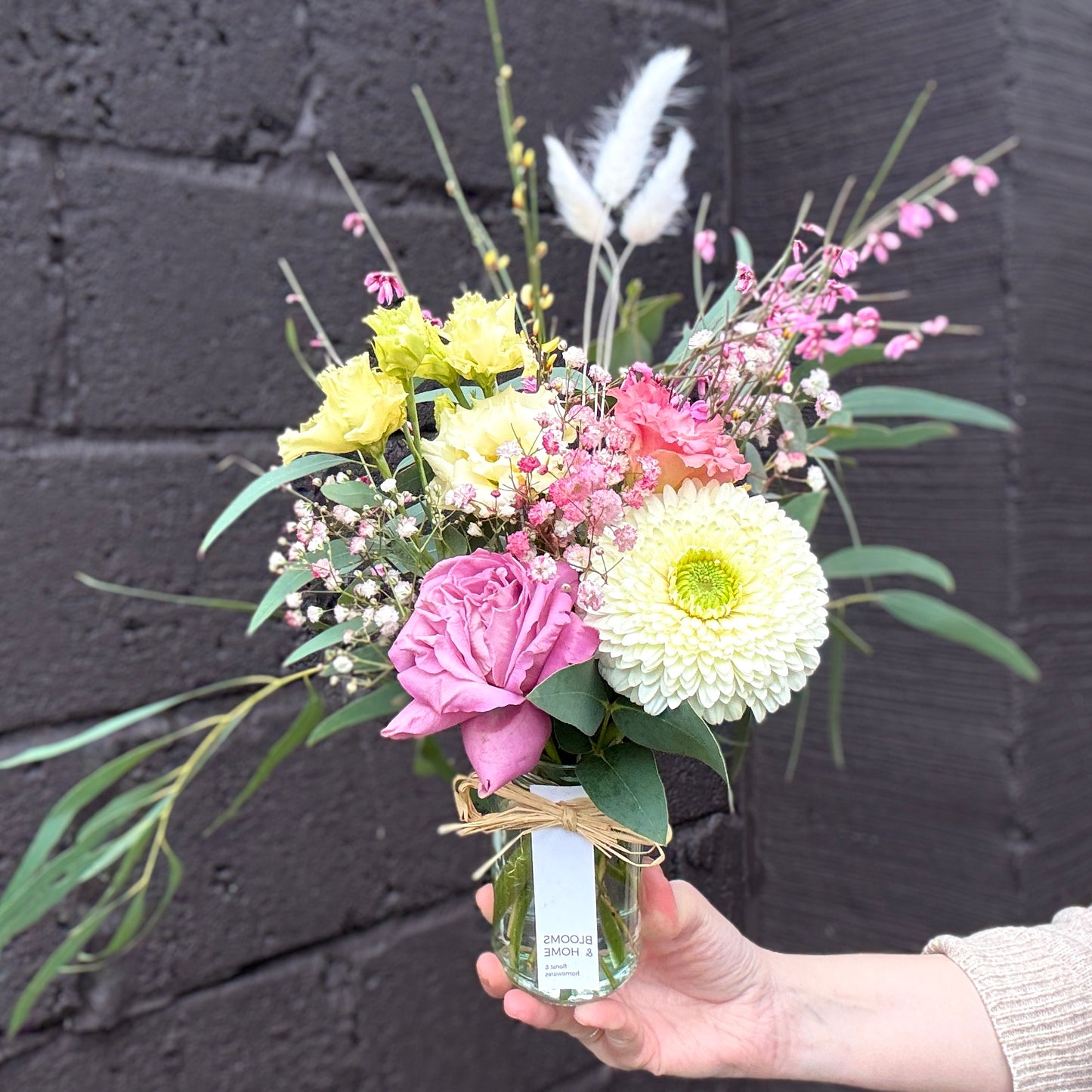 Seasonal Posey Jar