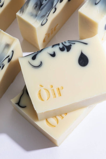 ÒIR Soap - Cedarwood, Clary Sage, Rose, Geranium, Vetiver